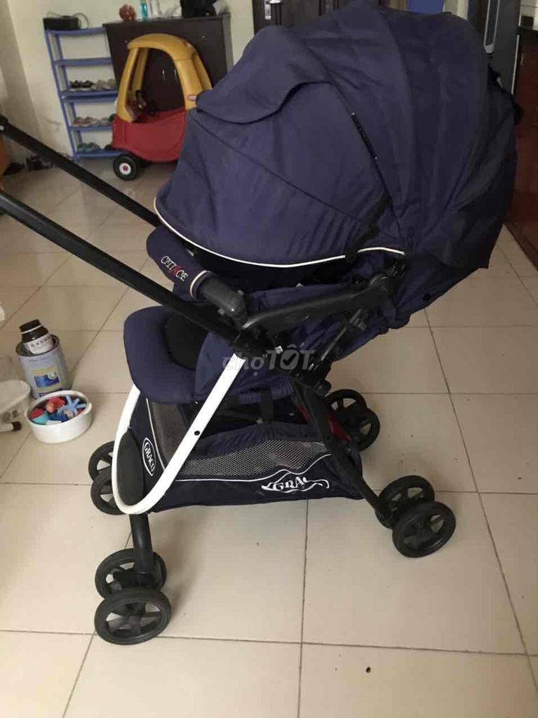 xe đẩy graco nhật hai chiều ba tư thế