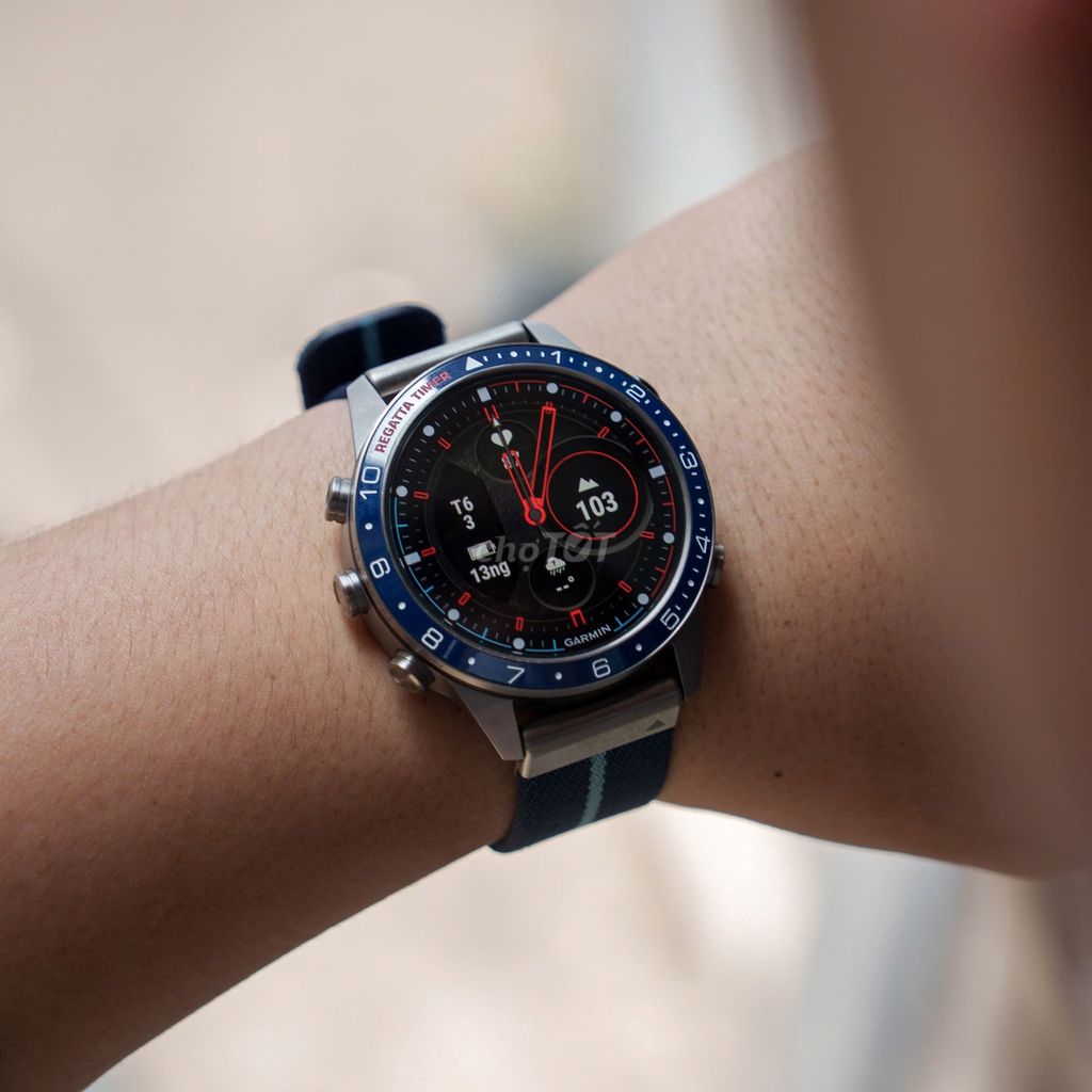 Garmin MARQ Captain Gen 2 Xanh 46mm. Mua bán Thiết bị đeo thông minh tại Quận 3 Tp Hồ Chí Minh được đăng bởi Huy Nguyễn hình 1