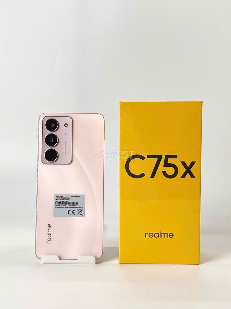 ĐIỆN THOẠI REALME C75X FULLBOX + NFC, PIN 5.600MAH. Mua bán Điện thoại tại Quận Gò Vấp Tp Hồ Chí Minh được đăng bởi T MOBILE 2010 hình 1