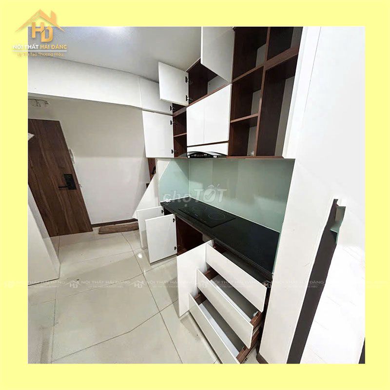 Tủ Bếp Gỗ Công Nghiệp MDF Hiện Đại Mới 90%. Mua bán Tủ, kệ gia đình tại Quận Tân Phú Tp Hồ Chí Minh được đăng bởi Công Ty TNHH TM DV INKPRO hình 1