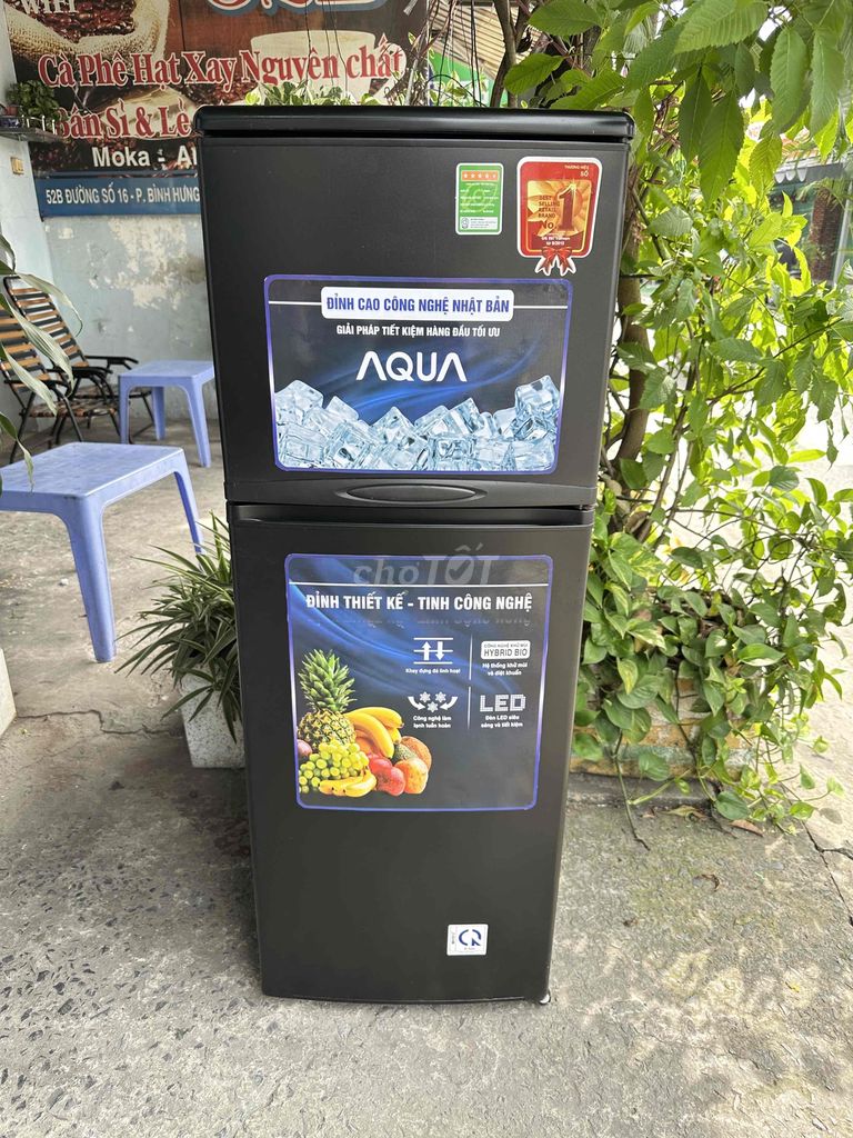 Tủ Lạnh AQUA 150l.nhẹ điện.ko đóng tuyết