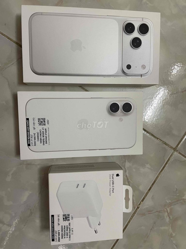 Apple iPhone 17 256GB Trắng Mới. Mua bán Điện thoại tại Quận Thanh Khê Đà Nẵng được đăng bởi My hình 1