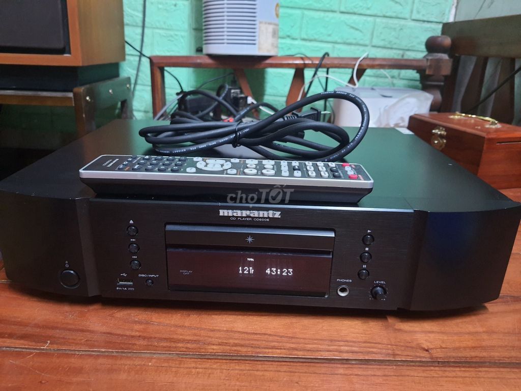 Đầu CD Marantz CD-6006 black chính hãng nguyên tem. Mua bán Tivi, Âm thanh tại Quận Đống Đa Hà Nội được đăng bởi Đào phương Nga  hình 1