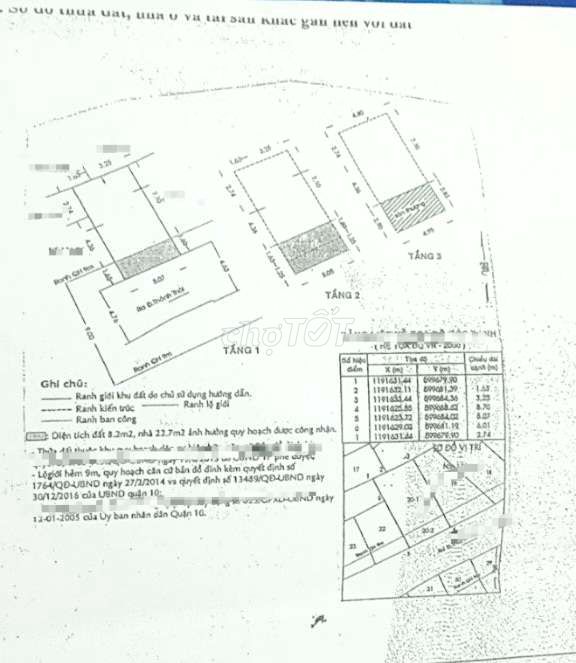 hẻm 5m thành thái /dt 5x9 nhà 2 lầu