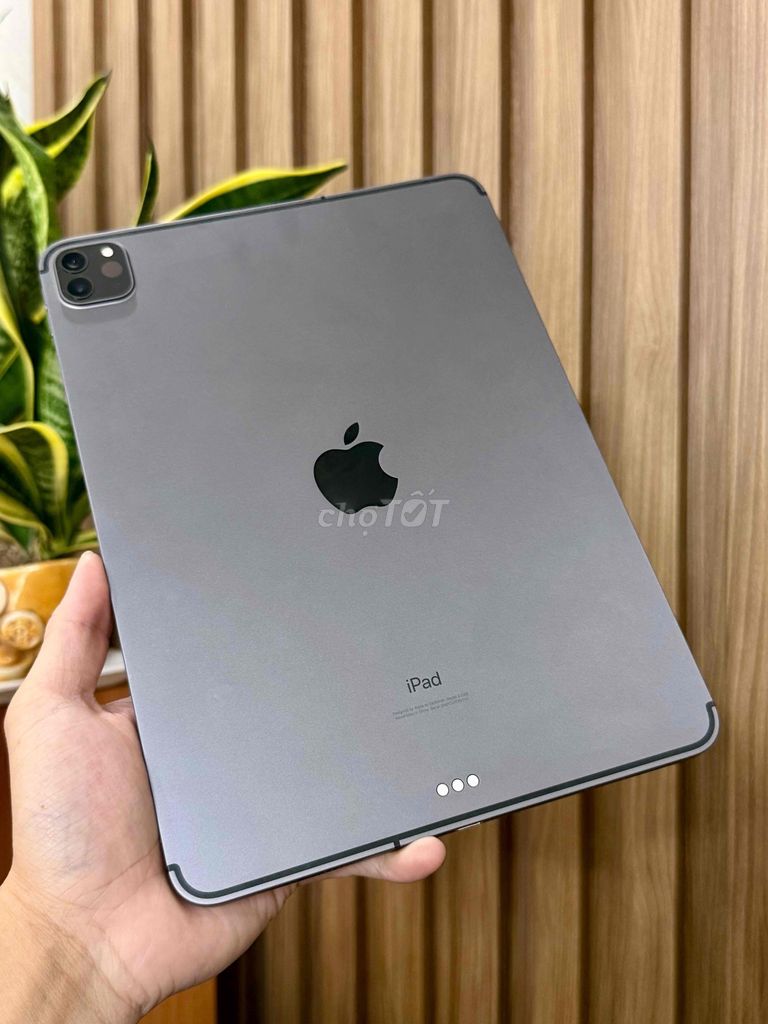 ipad pro 11" 2020 gray 512 wifi 4g zin all pin 98%