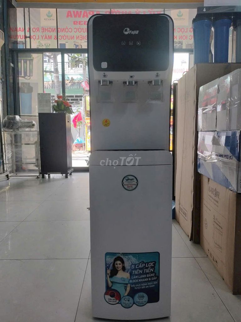 Máy lọc nước FujiE Trắng Nóng Lạnh Nguội. Mua bán Bếp, lò, đồ điện nhà bếp tại Huyện Bình Chánh Tp Hồ Chí Minh được đăng bởi Vuong Cao hình 1
