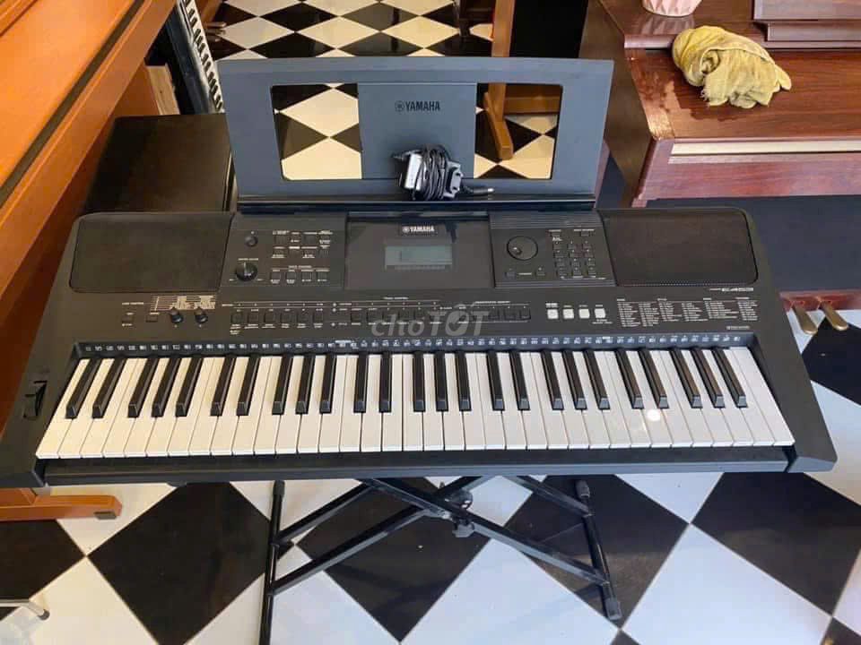Đàn Organ Yamaha PSR E453 Đen . Mua bán Nhạc cụ tại Quận Thanh Khê Đà Nẵng được đăng bởi Fm Music hình 1