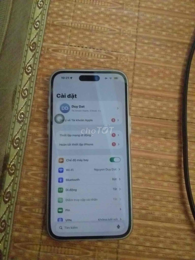 iPhone 14 Pro Max Trắng Đã sử dụng. Mua bán Điện thoại tại Huyện Yên Thành Nghệ An được đăng bởi Nguyễn Duy Đạt hình 1