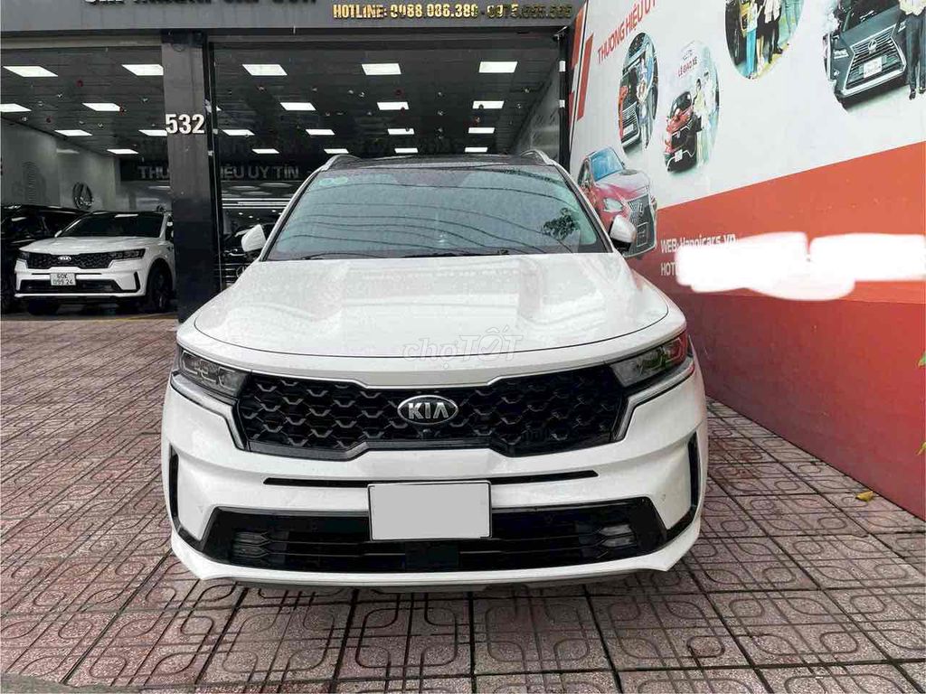 Kia Sorento 2022 Signature Dầu 7 ghế Trắng