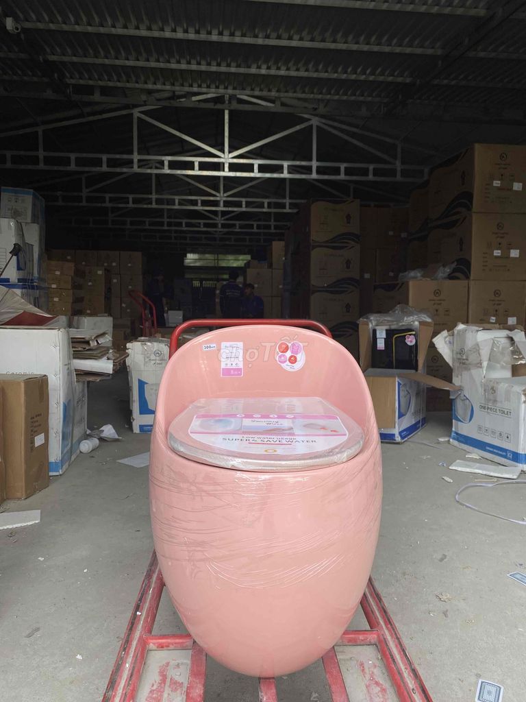 Bồn cầu trứng Sứ Hồng. Mua bán Thiết bị vệ sinh, nhà tắm tại Quận 10 Tp Hồ Chí Minh được đăng bởi Ngân Nguyễn hình 1