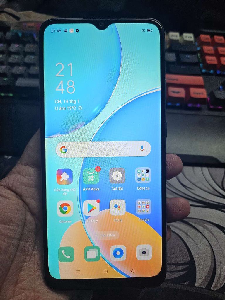 Oppo A15S 4/64GB Xanh. Mua bán Điện thoại tại Quận 12 Tp Hồ Chí Minh được đăng bởi Duy hình 1