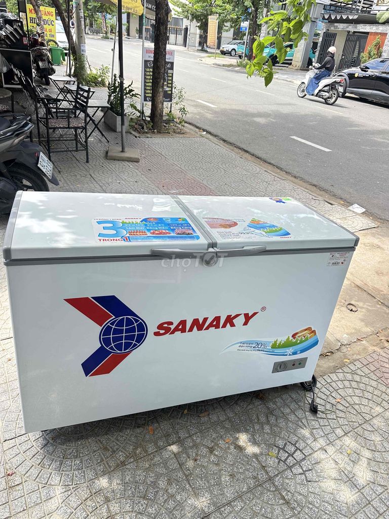 Tủ đông Sanaky VH-4099A1 350L Trắng. Mua bán Tủ lạnh tại Quận Cẩm Lệ Đà Nẵng được đăng bởi Điện máy thanh lý  hình 1