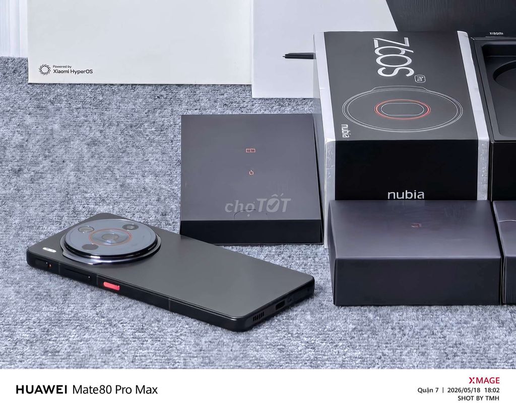 Nubia Z60S Pro 16GB/512GB BH 11/26 fullbox có gl. Mua bán Điện thoại tại Quận 7 Tp Hồ Chí Minh được đăng bởi TMH hình 1