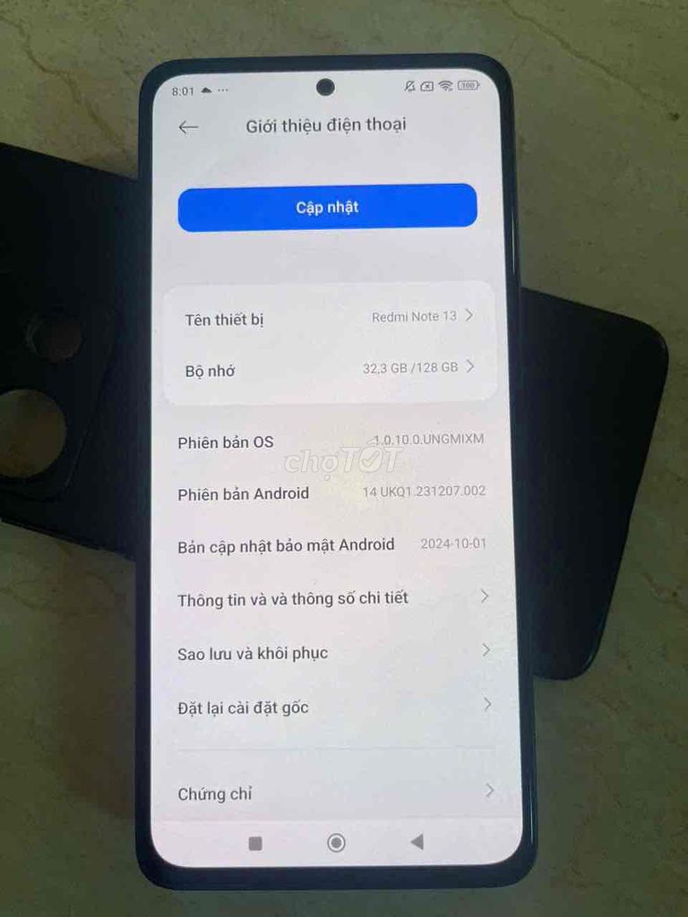 Xiaomi Redmi Note 13 128GB Đen. Mua bán Điện thoại tại Quận Bắc Từ Liêm Hà Nội được đăng bởi trần hải dương hình 1