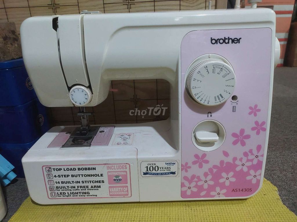 Máy may Brother AS1430S Trắng Hồng. Mua bán Nội thất, đồ gia dụng khác tại Quận Đống Đa Hà Nội được đăng bởi Phuong hình 1