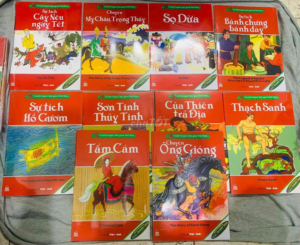 10 bộ truyện dân gian việt nam