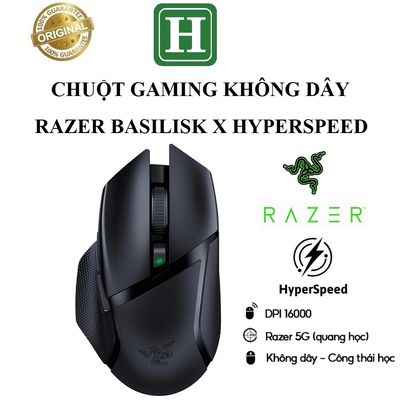 Chuột Không Dây - Razer Basilisk X HyperSpeed. Mua bán Phụ kiện (Màn hình, Chuột...) tại Quận 12 Tp Hồ Chí Minh được đăng bởi H SHOP 02