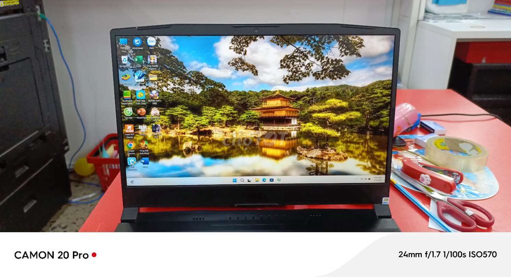 MSI Ryzen 5 5300 16GB/500GB Đen. Mua bán Laptop tại Huyện Thanh Bình Đồng Tháp được đăng bởi phan sang hình 1