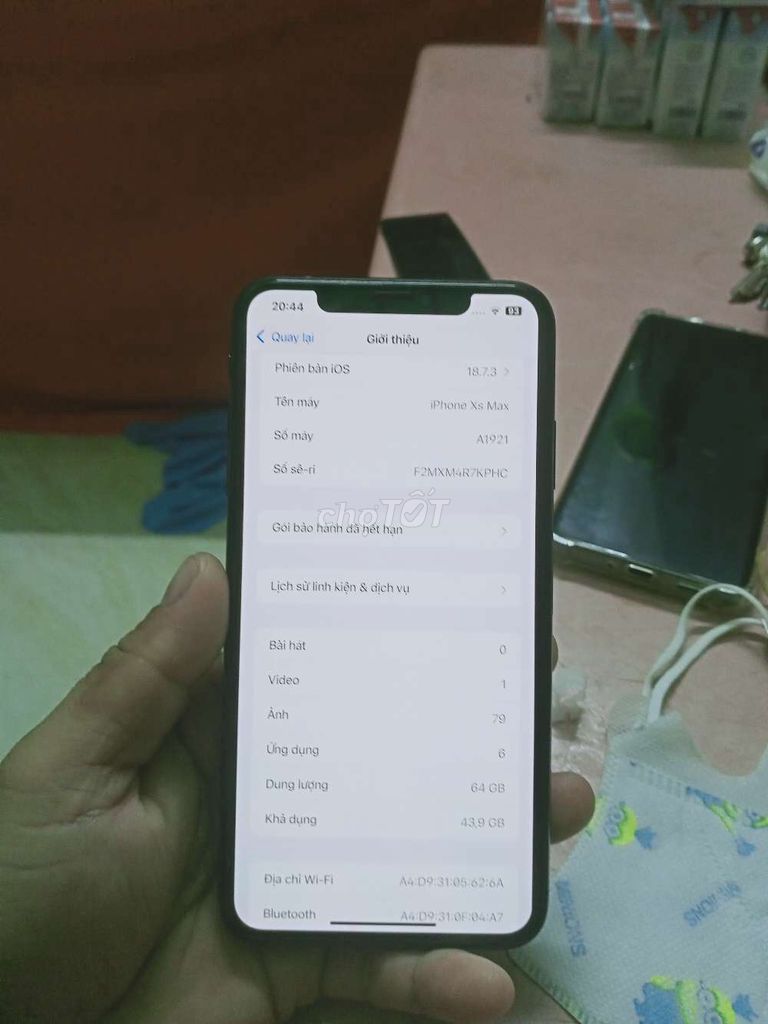Bán or GL XS Max 64g qt. Mua bán Điện thoại tại Quận Cẩm Lệ Đà Nẵng được đăng bởi Quỳnh chi  hình 1