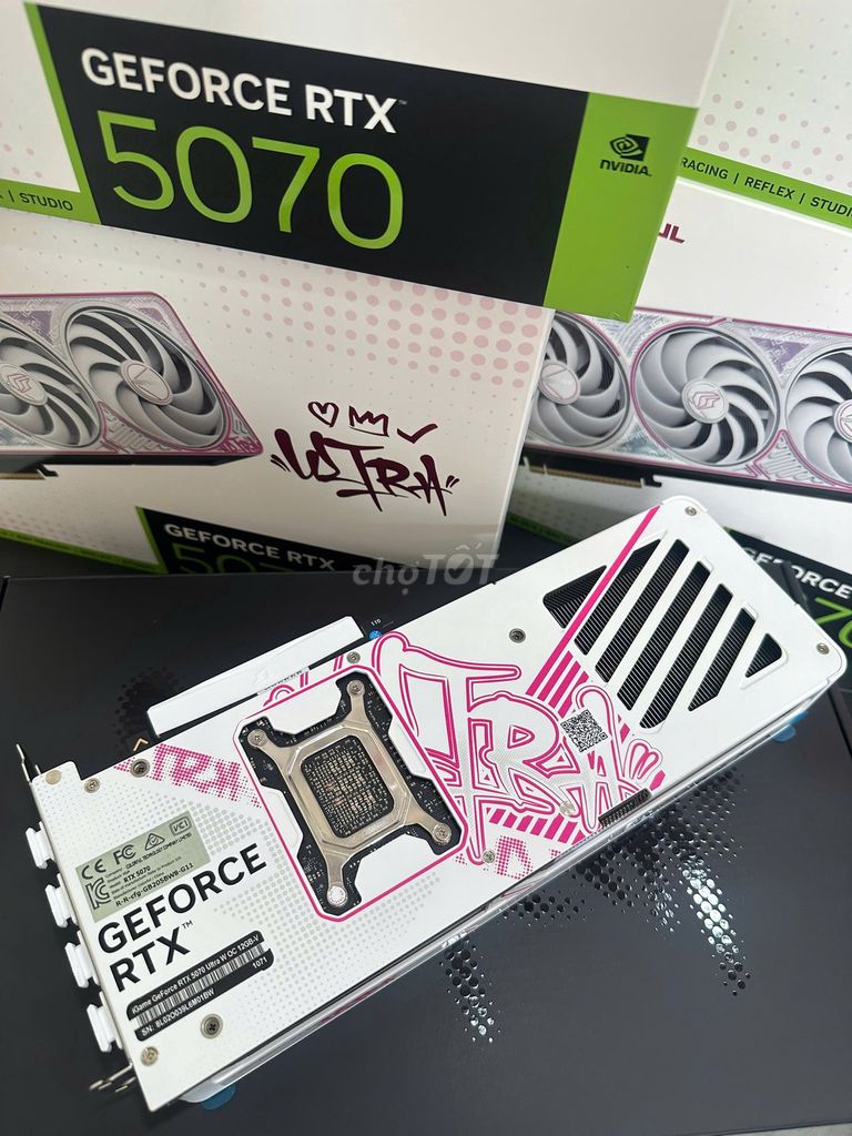 RTX 5070 IGAME ULTRA WHITE NEW. Mua bán Linh kiện (RAM, Card...) tại Quận Gò Vấp Tp Hồ Chí Minh được đăng bởi Sa Tu hình 6