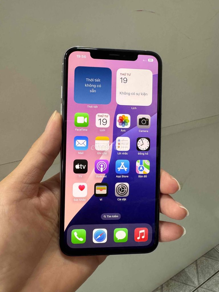 Apple iphone Xsmax 256G màu trắng máy quốc tế