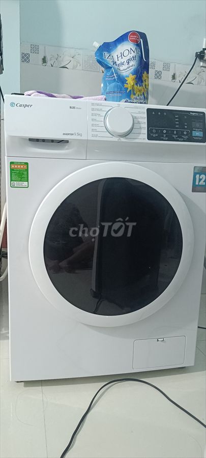 Máy giặt Casper 9kg5 Inverte Bảo hành hãng new 98%