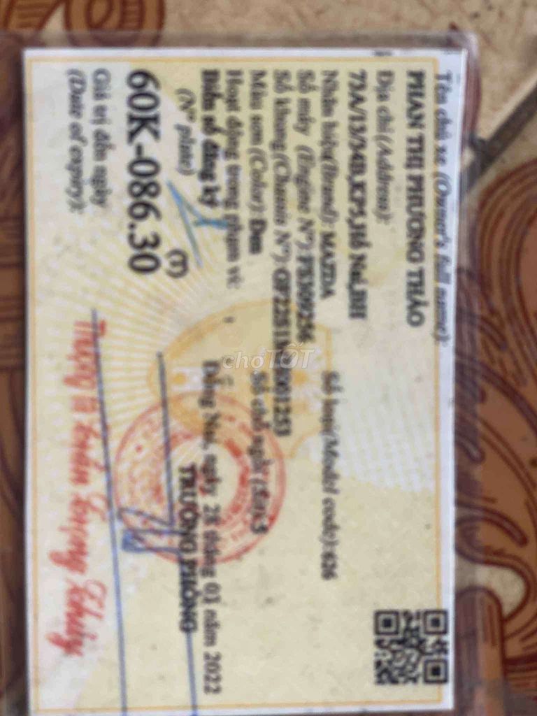 Mazda 626 giá rẻ. Mua bán Ô tô tại Huyện Lộc Ninh Bình Phước được đăng bởi Nguyễn Văn Việt  hình 2