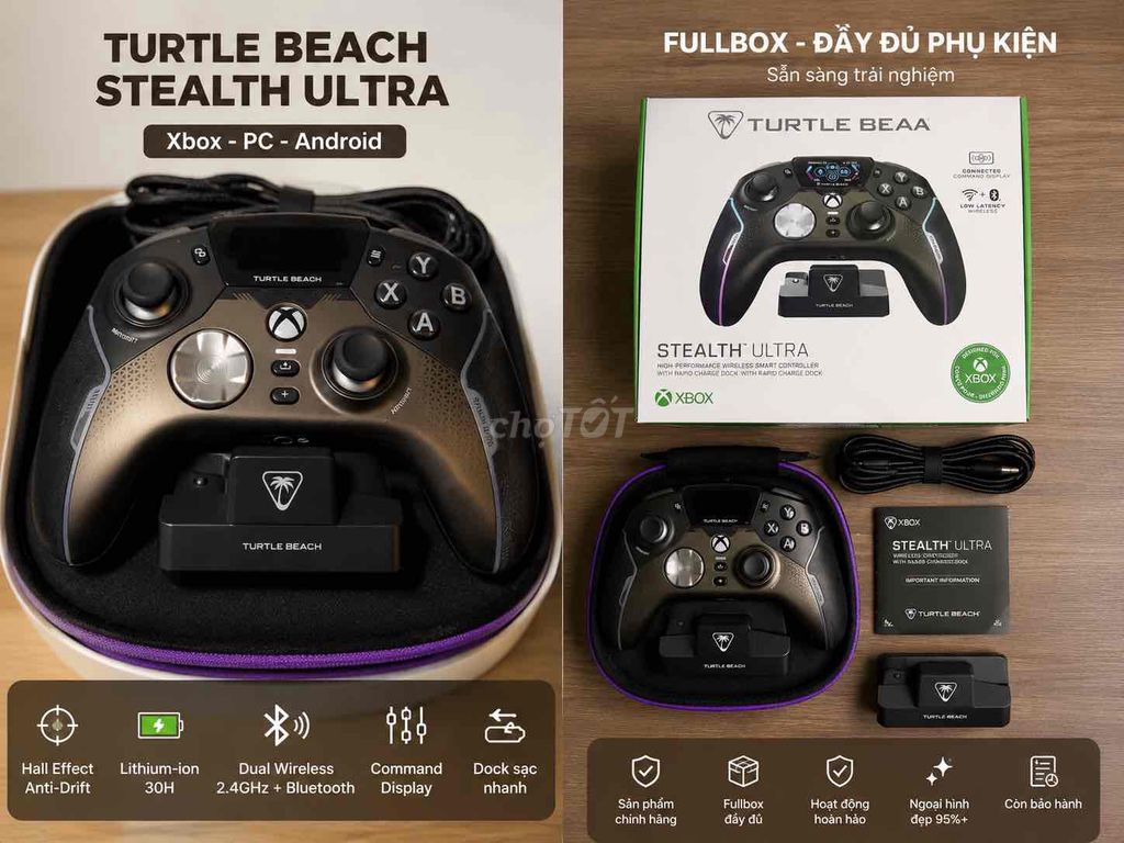 Tay cầm chơi game Turtle Beach. Mua bán Thiết bị chơi game tại Thành phố Phú Quốc Kiên Giang được đăng bởi Ngô Kiến Tây hình 1