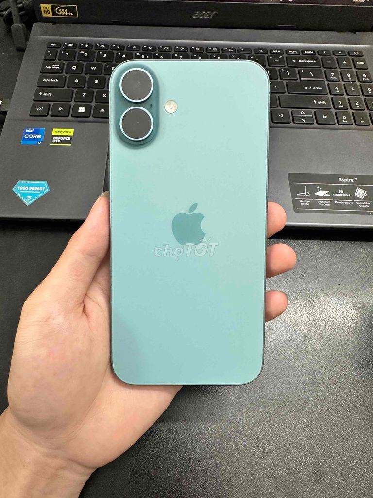 Apple iPhone 16 Plus Xanh Đã dùng. Mua bán Điện thoại tại Quận Bắc Từ Liêm Hà Nội được đăng bởi Anh Hoang hình 1