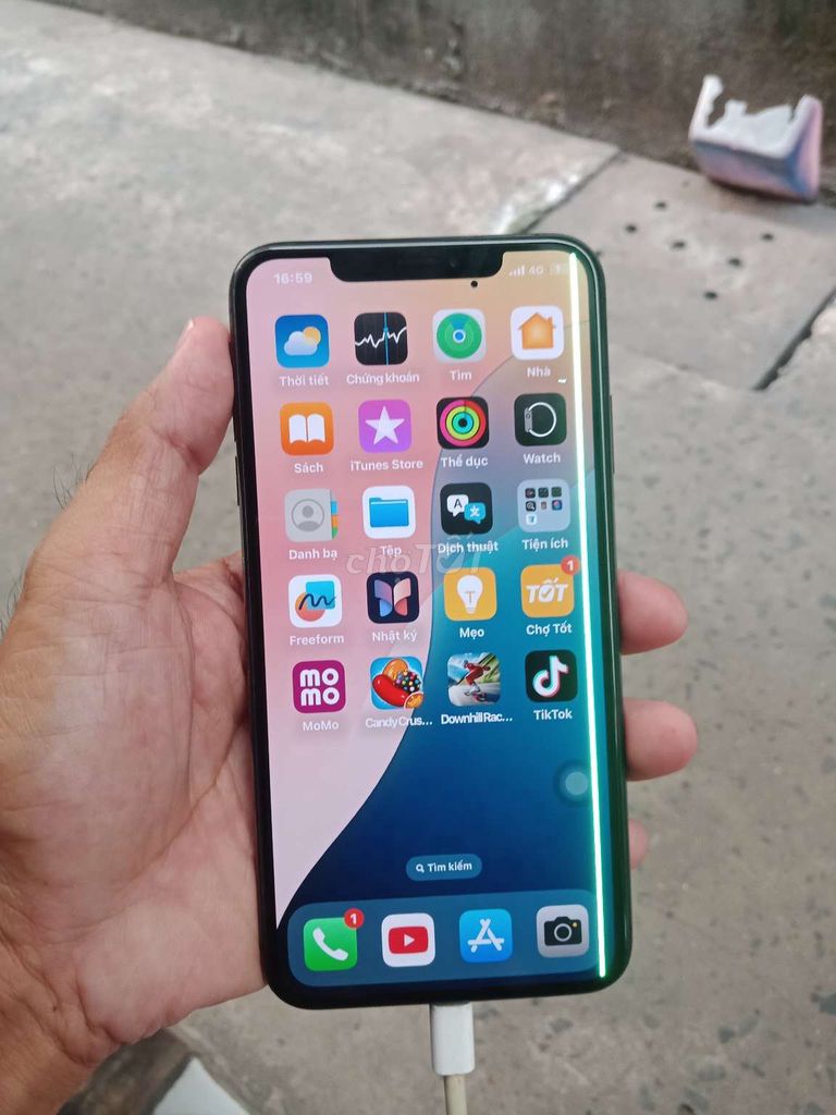 bán iphone xs max 64gb quốc tế chữa cháy