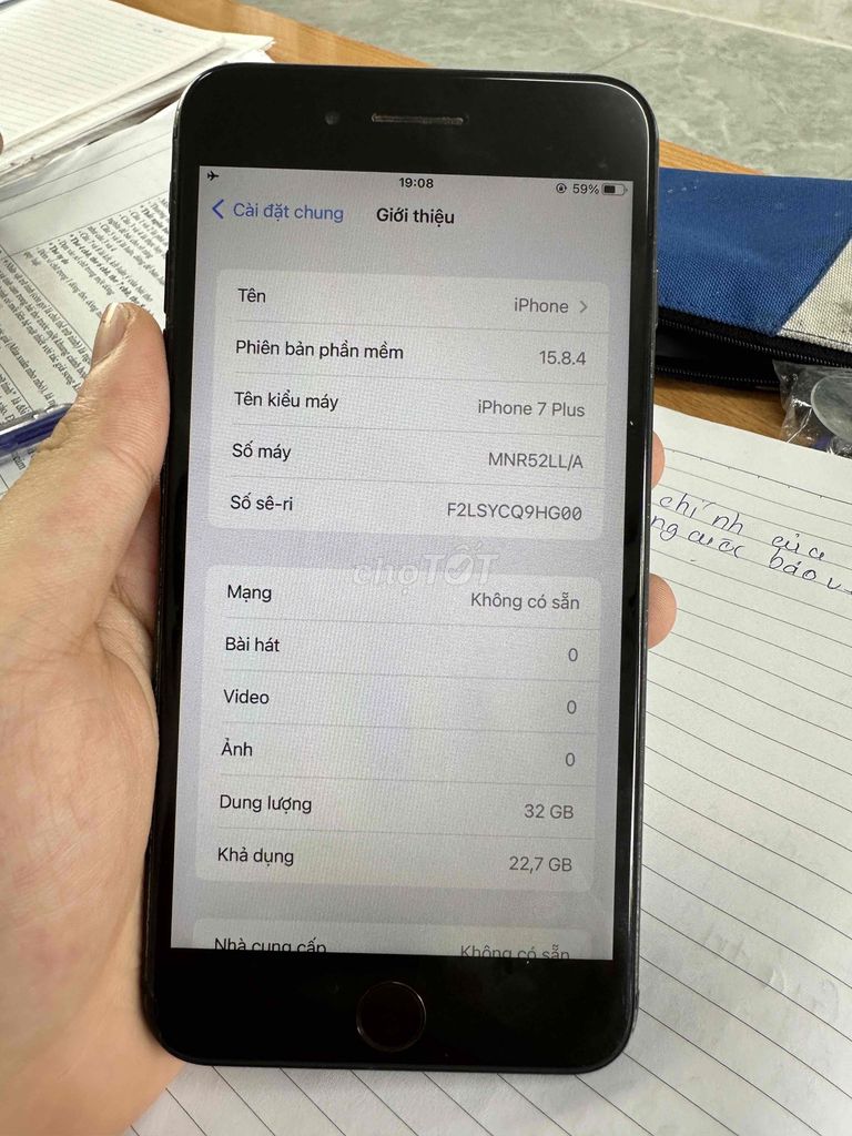 iPhone 7 Plus 32gb giá rẻ. Mua bán Điện thoại tại Quận Đống Đa Hà Nội được đăng bởi Minh Hoàng hình 1