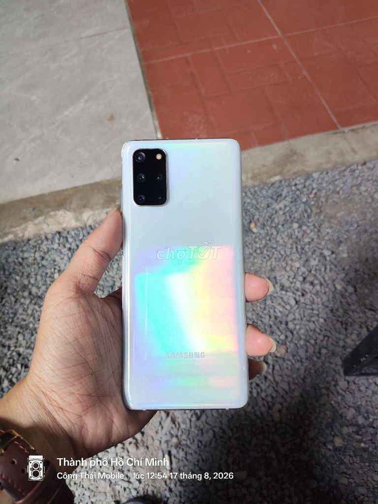 Samsung S20 Plus 128GB Trắng. Mua bán Điện thoại tại Quận Bình Tân Tp Hồ Chí Minh được đăng bởi thái  hình 1