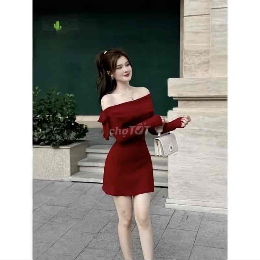 Đầm nữ Thun gân tăm Freesize. Mua bán Quần áo tại Huyện Dầu Tiếng Bình Dương được đăng bởi Ngoc Linh hình 1