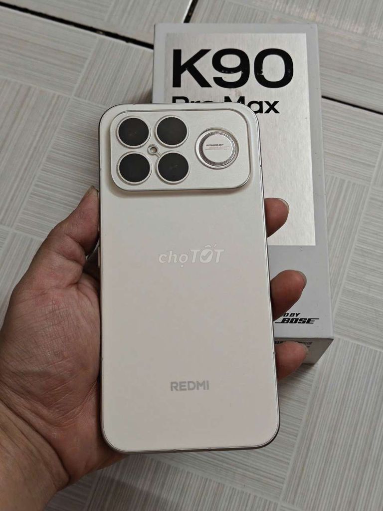 Redmi K90 Pro Max keng 99,99 sạc 28 lần pin 100%. Mua bán Điện thoại tại Quận Phú Nhuận Tp Hồ Chí Minh được đăng bởi Bích Thủy hình 1
