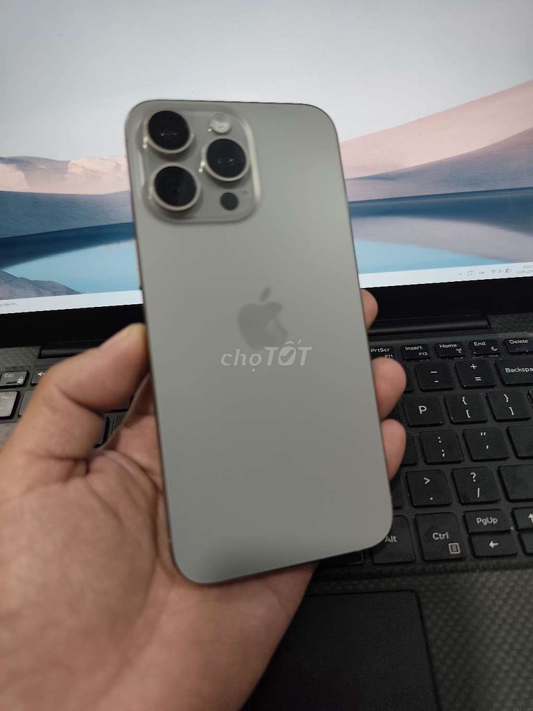 iPhone 15 Pro Max 256GB Natural VN/A. Mua bán Điện thoại tại Quận Bình Thạnh Tp Hồ Chí Minh được đăng bởi Hoàng Giang hình 1