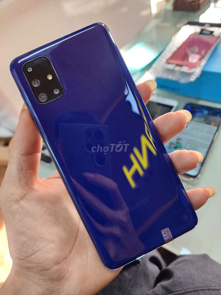 Samsung M51 128GB Xanh .Full chức năng. Mua bán Điện thoại tại Thành phố Buôn Ma Thuột Đắk Lắk được đăng bởi OPPO LINH ANH 48 LÊ QUÝ ĐÔN BMT hình 1