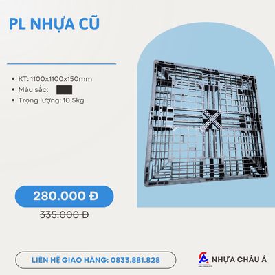 Pallet nhựa KT: 1m1x1m1x15. Mua bán Đồ chuyên dụng, Giống nuôi trồng tại Quận Liên Chiểu Đà Nẵng được đăng bởi chuyên sỉ lẻ pallet