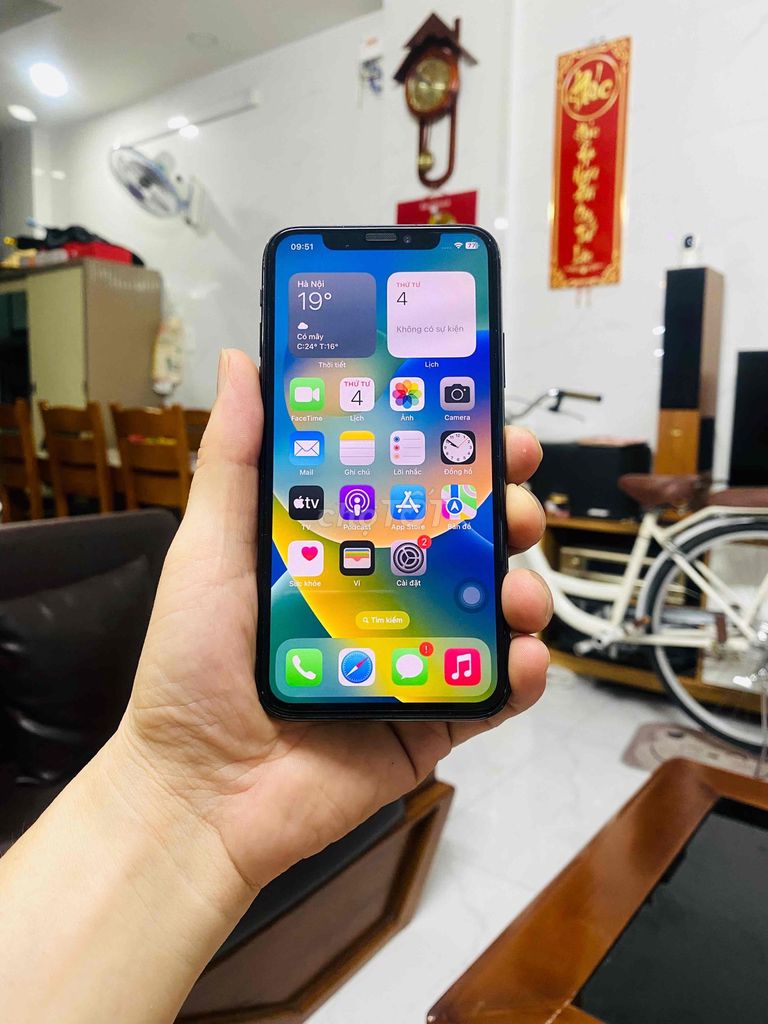 iPhone X 256GB Đen, sạch icloud,full chức năng. Mua bán Điện thoại tại Quận Tân Bình Tp Hồ Chí Minh được đăng bởi ANH ĐỨC Store hình 1