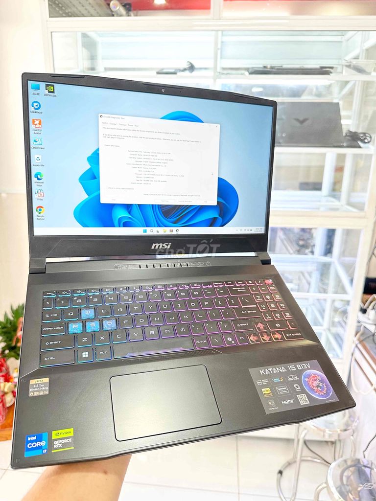 MSI Katana 15 B13VFK i7-13620H RTX4060. Mua bán Laptop tại Thành phố Nha Trang Khánh Hòa được đăng bởi Toàn hình 1