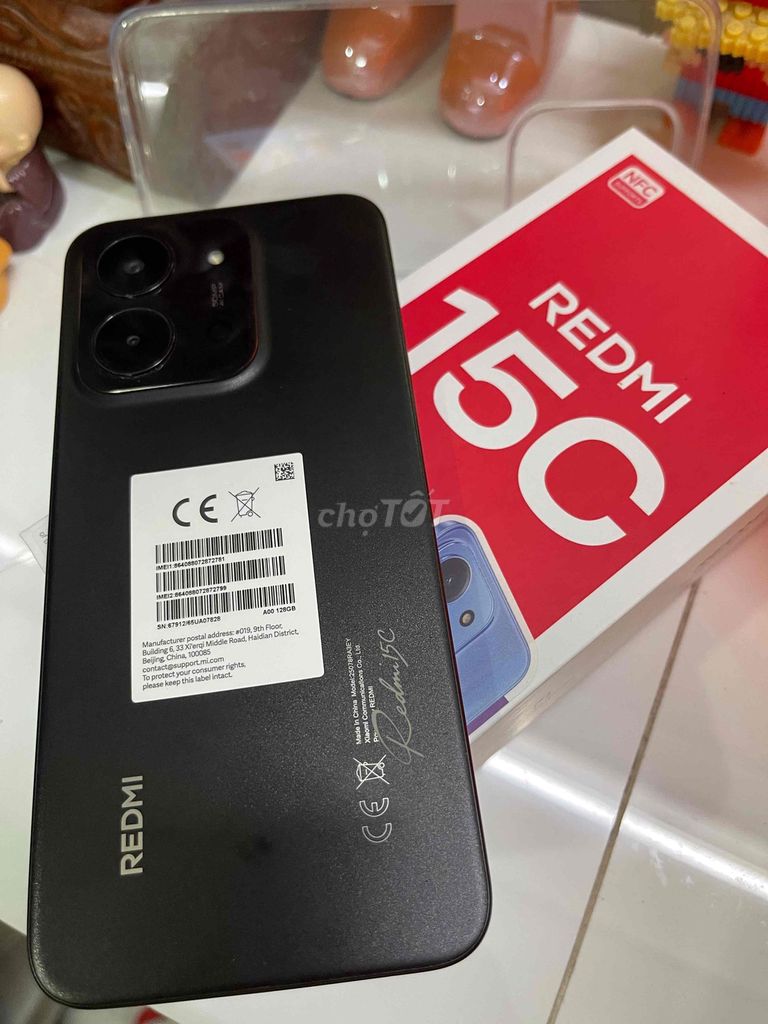 Xiaomi Redmi 15C 128GB Đen 6GB. Mua bán Điện thoại tại Quận Đống Đa Hà Nội được đăng bởi TLS hình 1