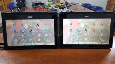 Laptop Dell . gập xoay cảm ứng 360 độ. Máy đẹp 95%