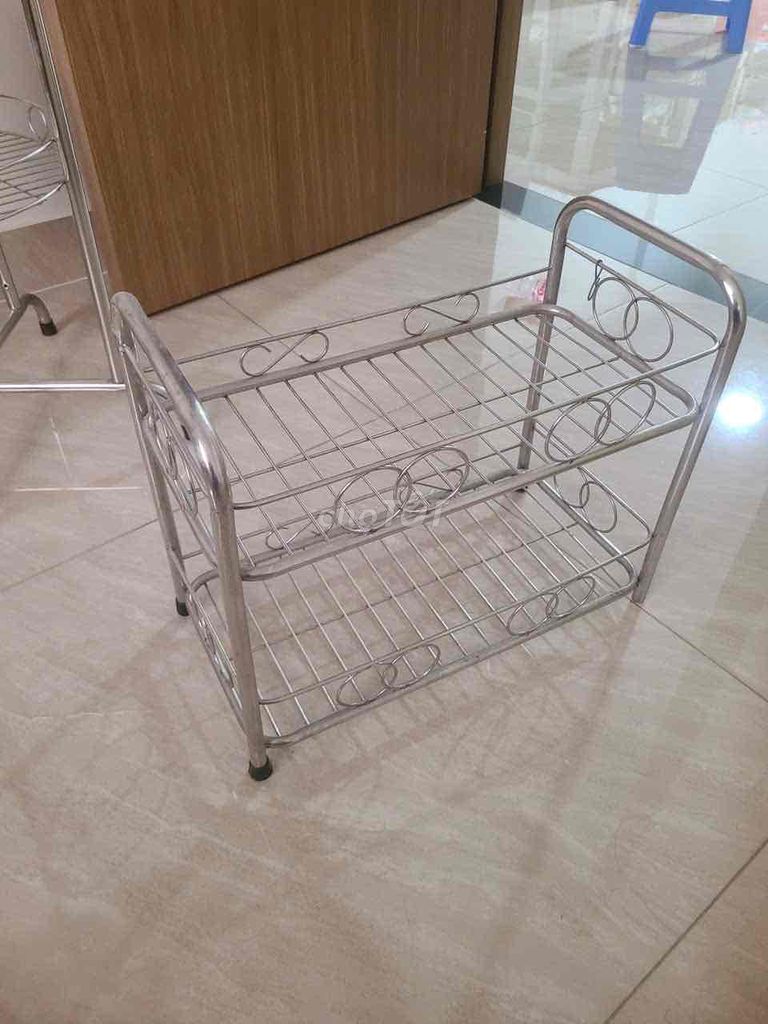 Kệ Inox 304 màu Bạc. Mua bán Tủ, kệ gia đình tại Quận Bình Thạnh Tp Hồ Chí Minh được đăng bởi hoàng hình 1