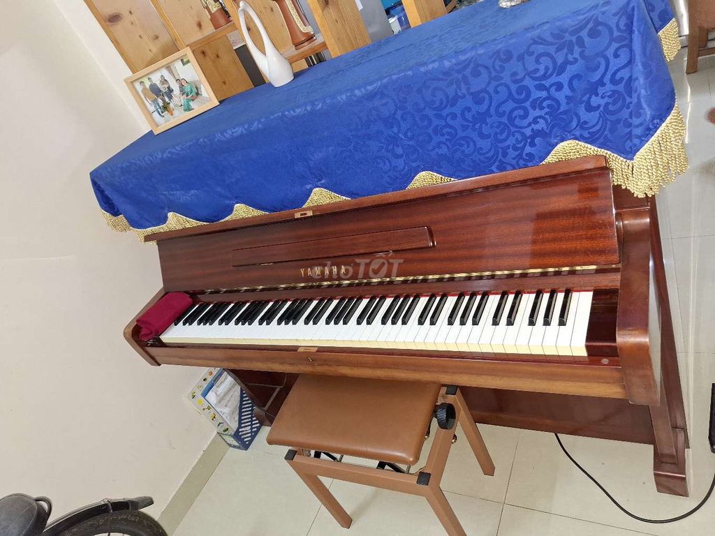 Đàn piano Yamaha Gỗ Nâu. Mua bán Nhạc cụ tại Huyện Vĩnh Cửu Đồng Nai được đăng bởi Nghi Văn hình 1
