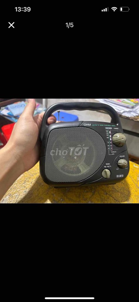 Đài radio OHM Nhật Bản. Mua bán Tivi, Âm thanh tại Huyện Lục Nam Bắc Giang được đăng bởi Hao Le Van hình 1