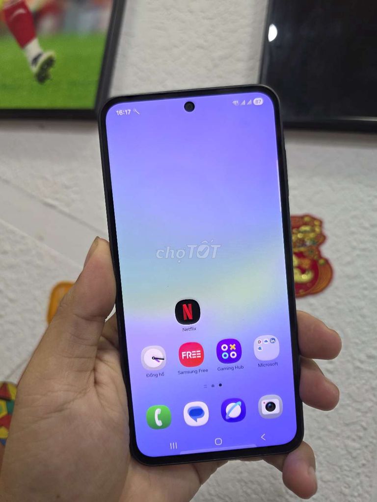 Samsung A36 128GB Đen 99% ẩn knox sài full. Mua bán Điện thoại tại Quận 10 Tp Hồ Chí Minh được đăng bởi Thắng GFT hình 1