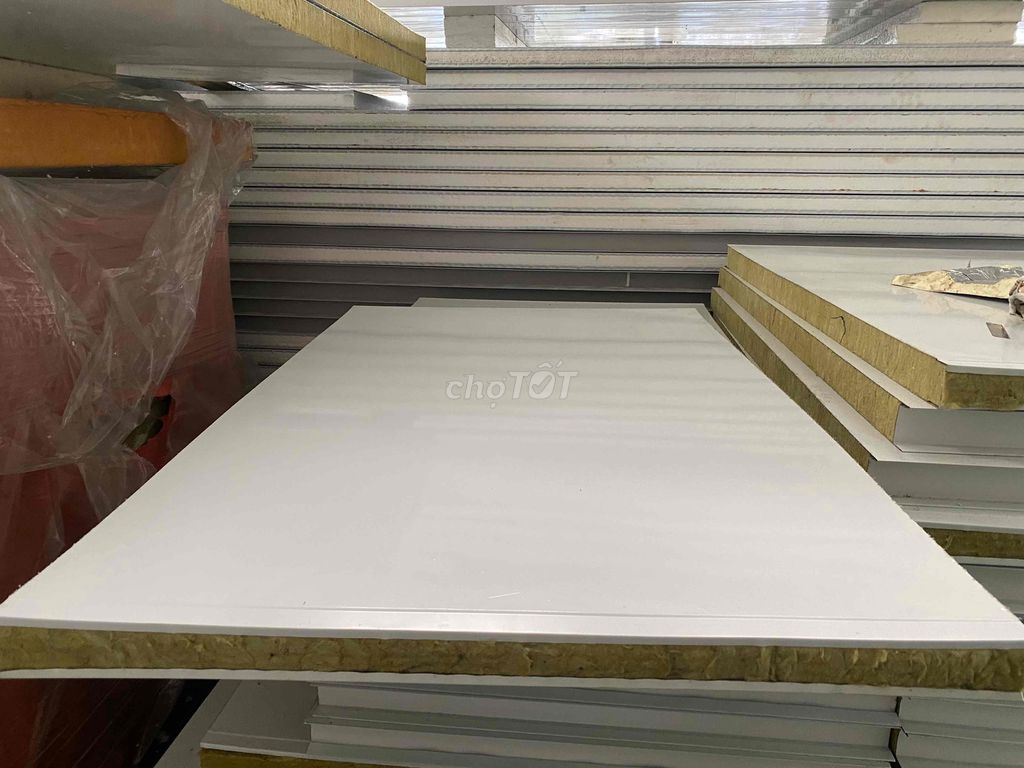 Panel rockwool chống cháy