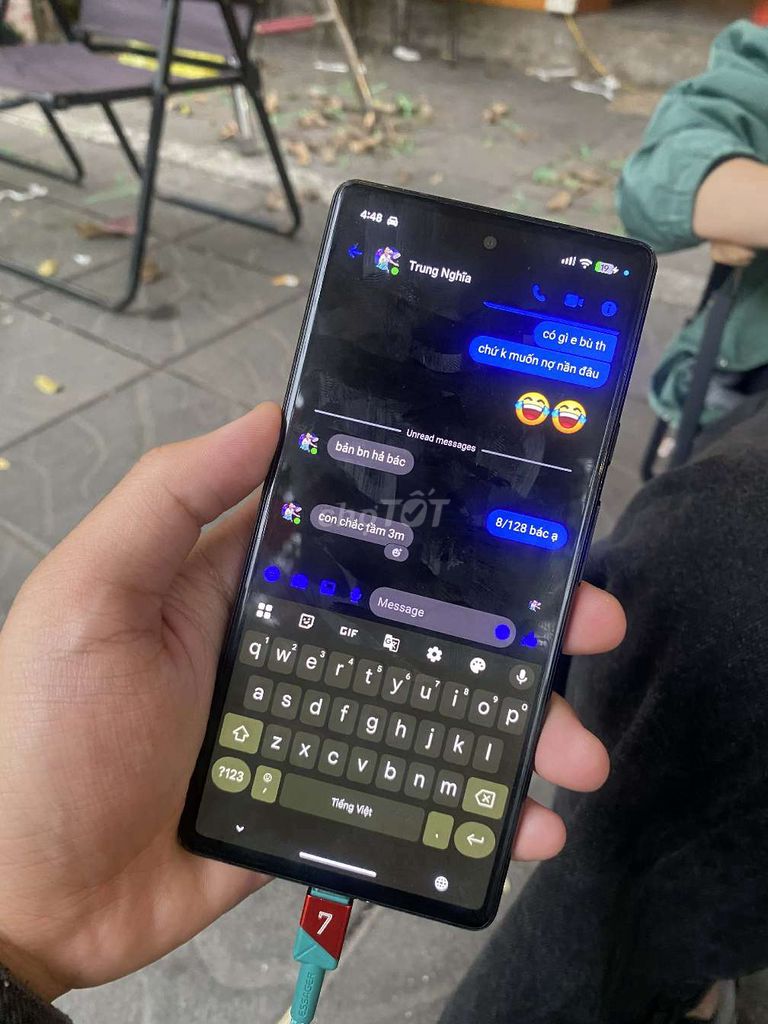 Google Pixel 6 8GB/128GB Trắng. Mua bán Điện thoại tại Quận Thanh Xuân Hà Nội được đăng bởi Nguyễn Quang Trường hình 1
