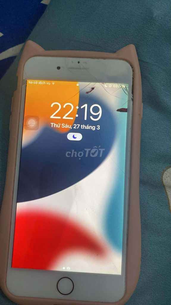 Apple iPhone 7 Plus Trắng quên mk iCloud. Mua bán Điện thoại tại Thị xã Điện Bàn Quảng Nam được đăng bởi Phmnhungoc hình 1
