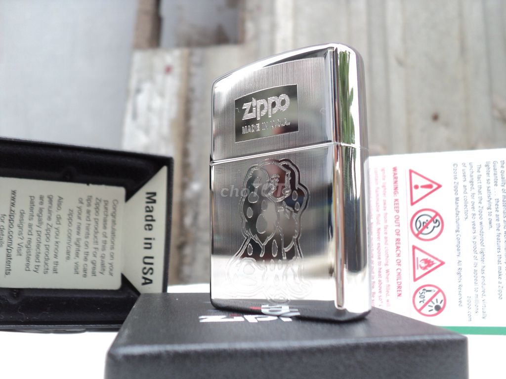 ZIPPO MỸ ' CHÚ CHÓ, New 100% Fullbox. Mua bán Đồ sưu tầm, đồ cổ tại Thành phố Thủ Đức Tp Hồ Chí Minh được đăng bởi Tuấn Anh  hình 1