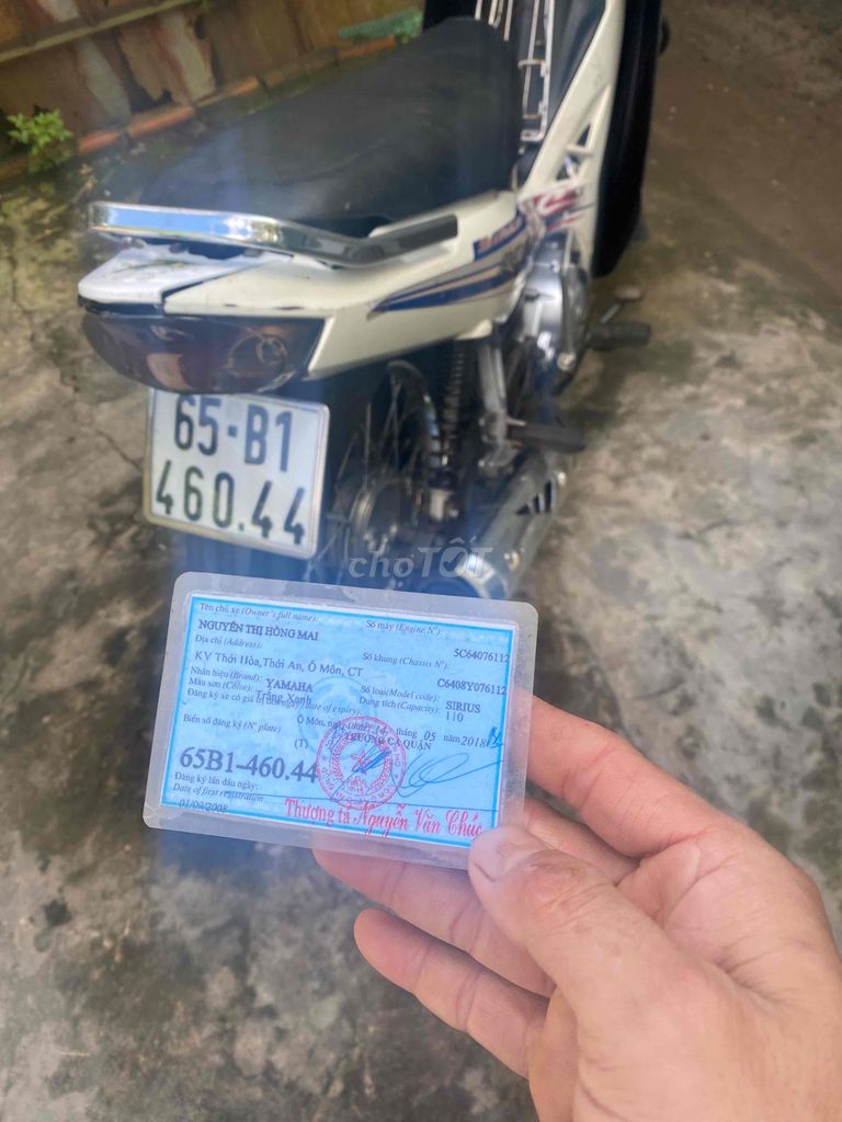 Yamaha Sirius ( bs 65). Mua bán Xe máy tại Quận Bình Thuỷ Cần Thơ được đăng bởi Ken Bùi  hình 3